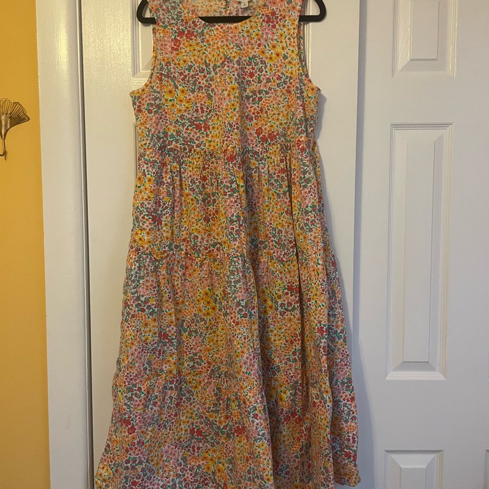 J. Crew Floral Multicolor Dress